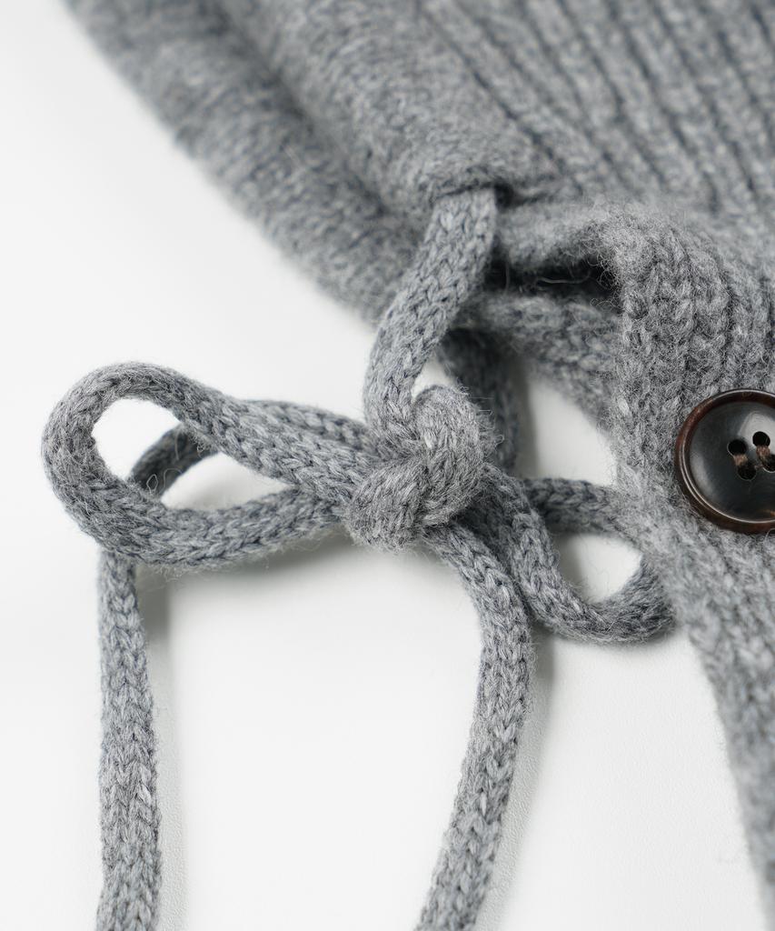 FRIZMWORKS Merino Wool Knit Balaclava _ Gray