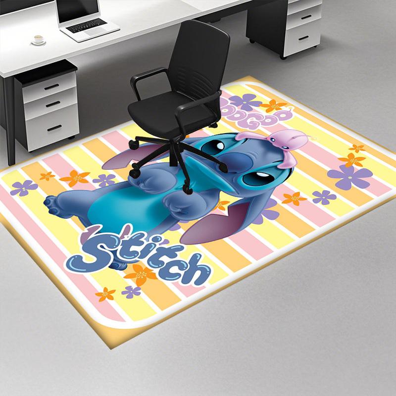 1pc,Stitch & Boog Outdoor Rug - Cute Cartoon Carpet for Room, Home Decor, Birthday Gift, Office Mat, Floor DecorationH218