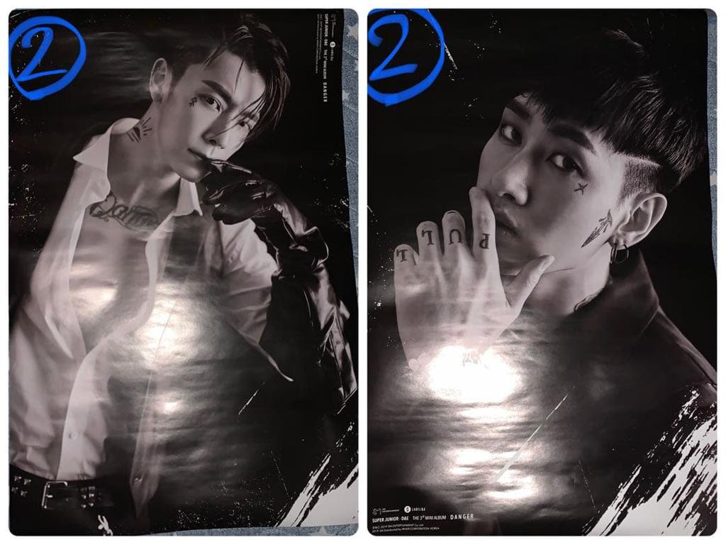 [USED] SUPER JUNIOR Posters (various) Featuring Donghae and Eunhyuk