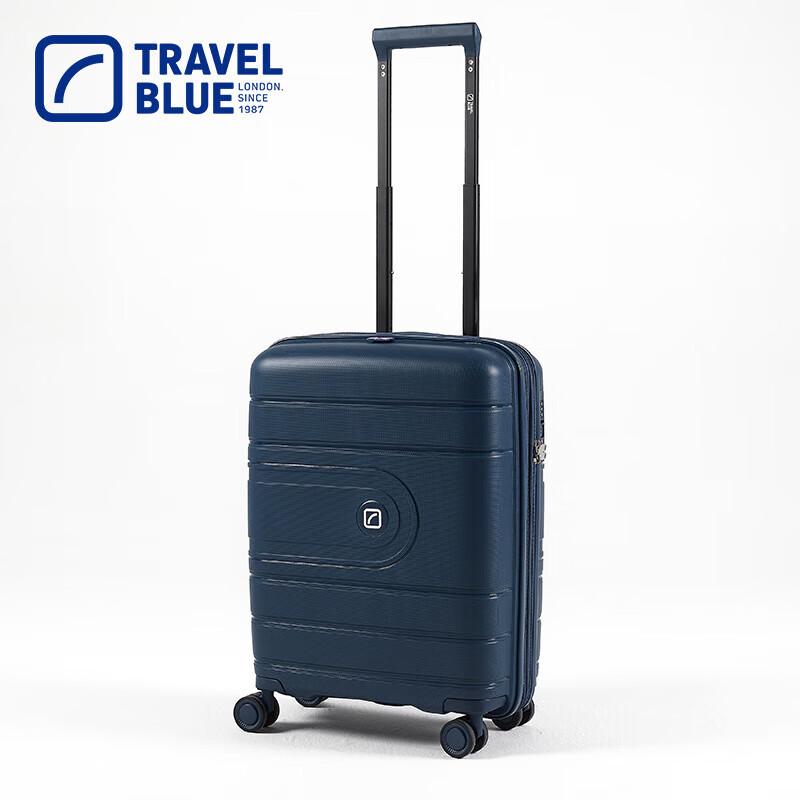 TRAVEL BLUE Voyager PC Hardside Spinner Luggage 20-inch