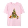 Mens Tshirt Beagle Dog Lover Matching Santa Beagle Tshirt Breathable Top Texture Fabric Leisure Tshirt
