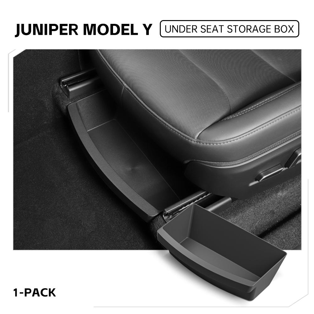 

For Tesla Model Y Juniper 2026 2026 Car Front Seat Storage Box Hidden Storage Compartment For Tesla Model Y Interior Accessories