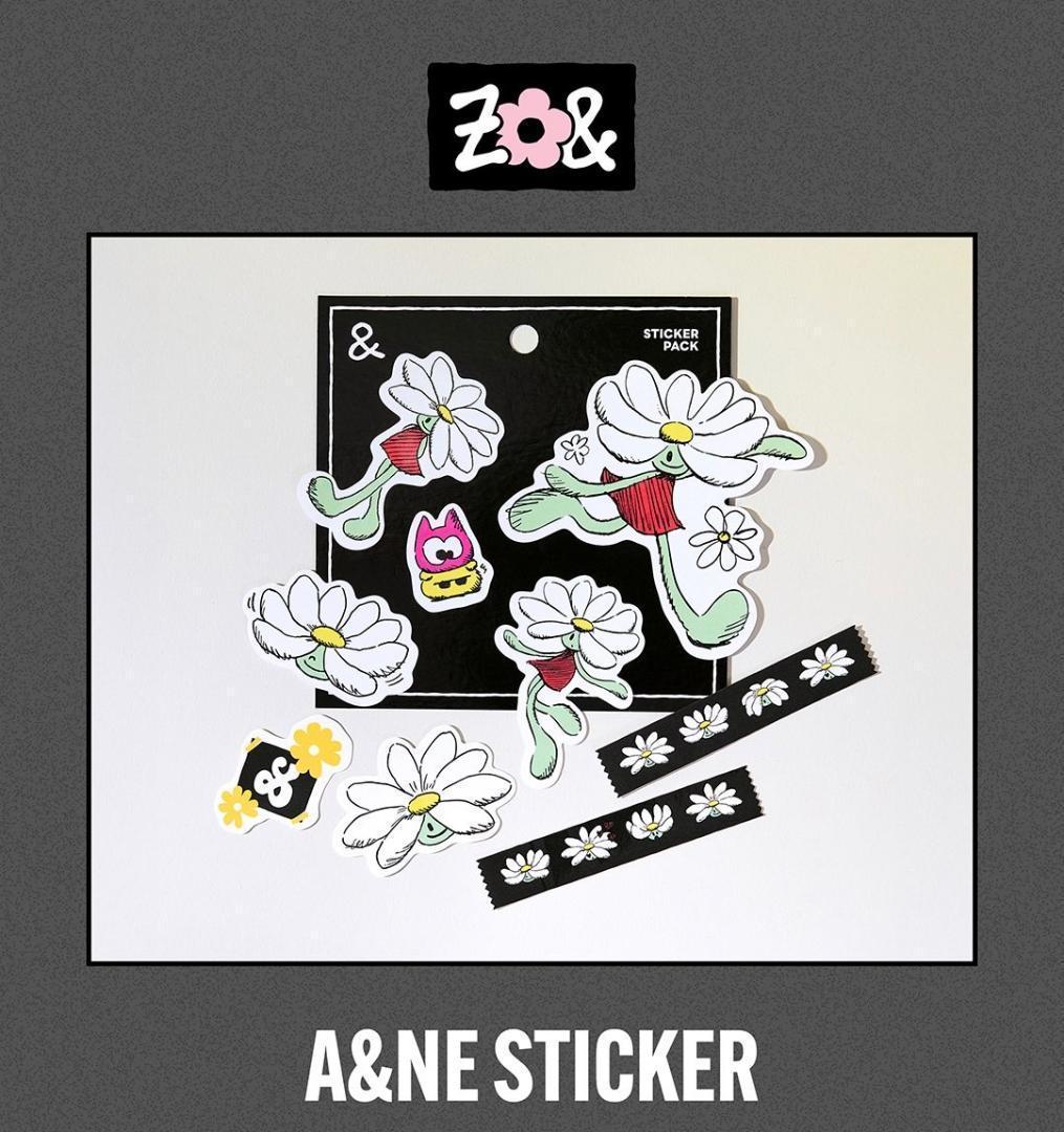 

[USED] ZO&FRIENDS Pop-up A&NE Sticker G-DRAGON