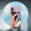 B-BJ A-Alex For Samsung Galaxy S25 S24 S23 Ultra S22 S21 Plus S20 Black Soft Silicone Protective Case