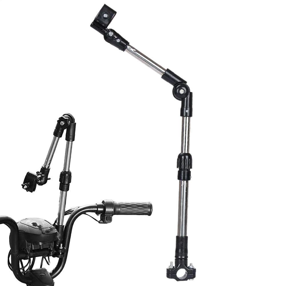 360 Adjustable Mount Stand Baby Stroller Umbrella Holder Multiused Wheelchair Parasol Shelf Bike Connector Accessories
