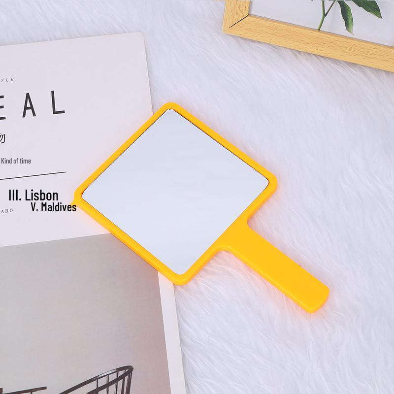 Custom Handheld Square Makeup Mirror with Logo Printing - Perfect Gift