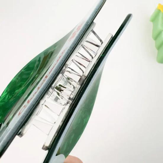 Christmas Hat Hair Claw Scalp Protection Shark Hair Clip Shower Back Head Hair Claw Versatile Hair Accessories