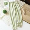 2026 New Autumn/Winter Women's Sleeper Pants, Velvet Solid Color Pants, Single piece Warm Pants, Thickened Closure Home Pants