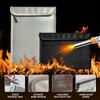 340x240 Fireproof File Bag Fiberglass Fireproof Water Resistant Faraday Storage Money Passport Security Document File Folder