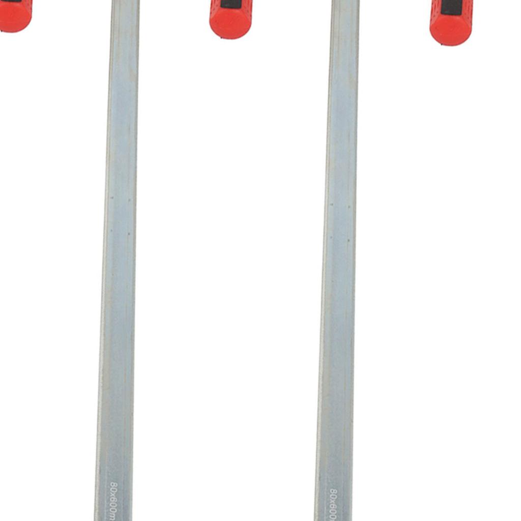 4PCS Woodworking F Clamp Heavy Duty F Clamps Woodworking Bar Clips Quick Slide DIY Hand Tool Kit 80*600mm