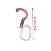 360 Degree Rotatable Aluminum Alloy Carabiner Hook Hammock Swivel Clip Hook Hiking Camping Tent Hook Pet Safety Buckle