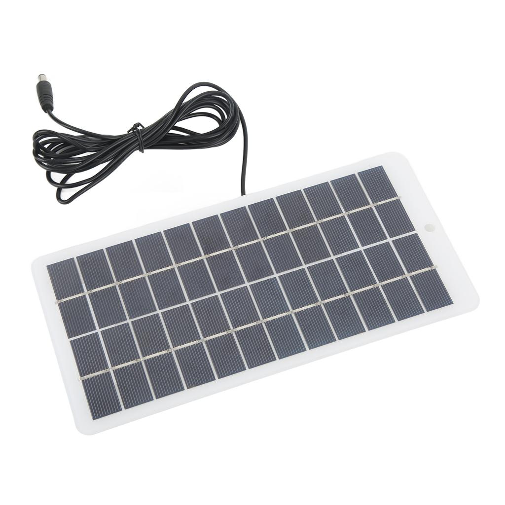 Solar Panel Portable High Efficiency Weather Resistant Solar Charger Cell with DC Interface for