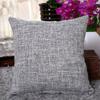Square Decorative Pillow Case Linen Throw Pillow Covers  for Sofa Bedroom Car Living Room