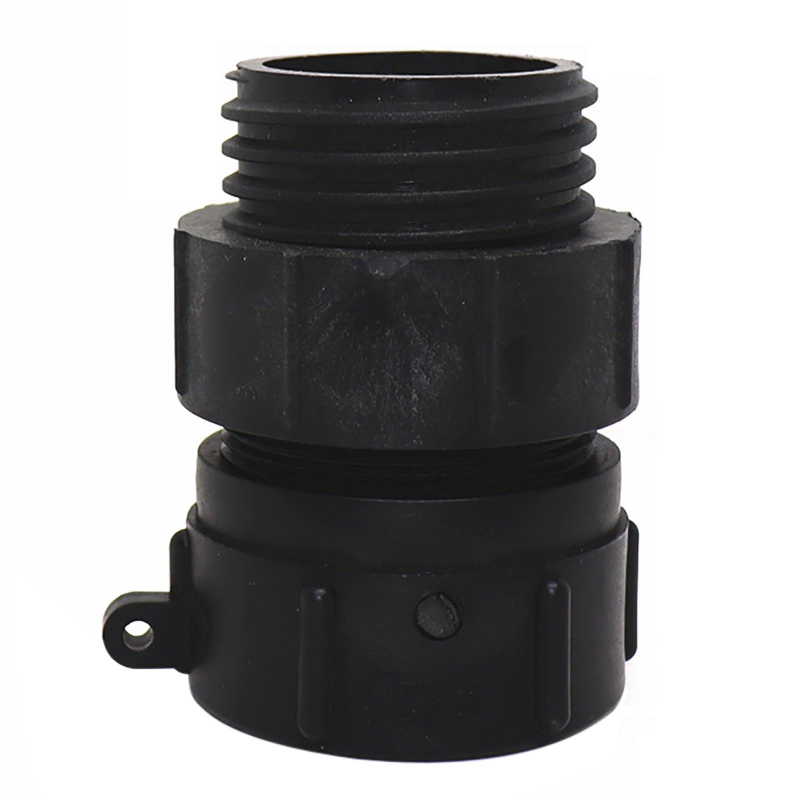 IBC Tote Fittings IBC Tote Tank Water Tote Hose Adapter Tote Adapter For Garden Hose Thread Garden Hose Drain Plug Connector