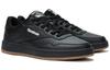 Reebok COURT 1000 Abrasion Resistant Low top Skateboard Shoes Unisex Black Warrior 24FRC907U2GH0