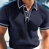 Summer New Men's POLO Short-sleeved Casual Simple Versatile Polo Shirt