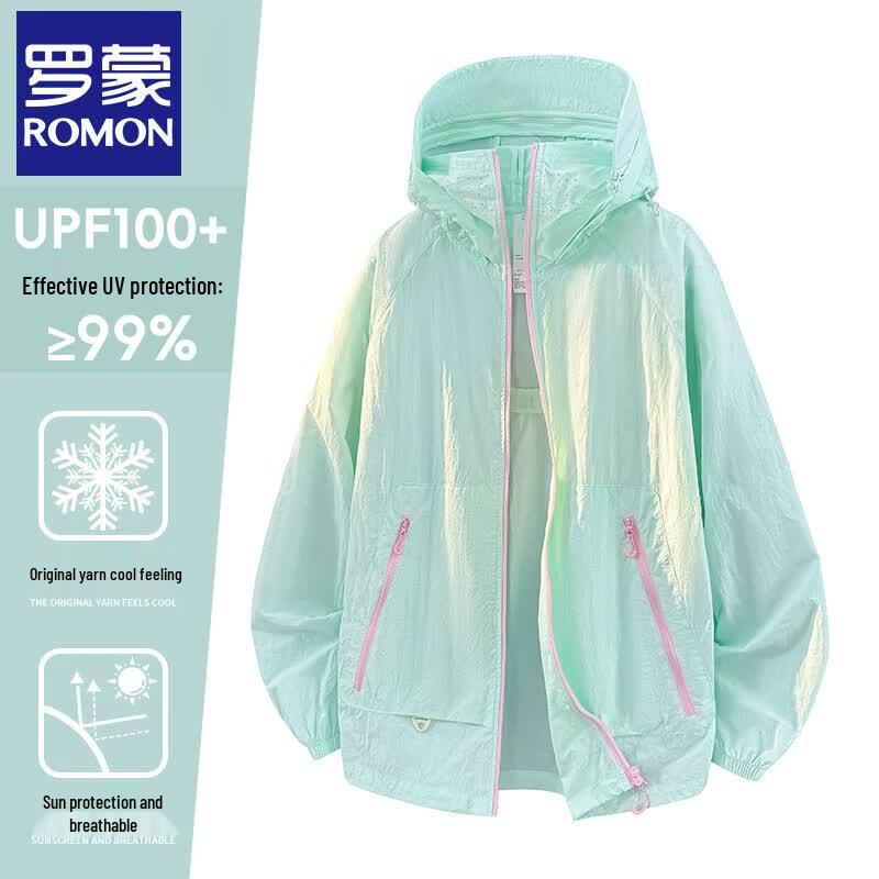 Romone Unisex UPF100+ Lightweight Sun Protection Jacket