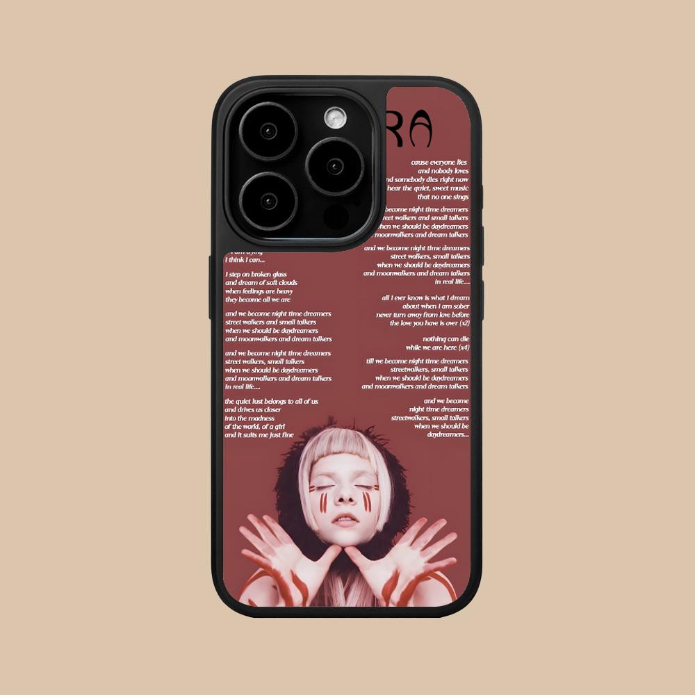 Aurora Aksnes Matte Surface  Mobile Phone Case for iPhone 17 16 15 14 13 12 11 Air Pro Max Plus Colorful Cover iPhone 11