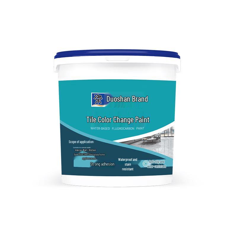 Water-Based Tile & Floor Renovation Paint 500g + 10g Curing Agent белый