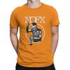 Music T-Shirt N-Nofx Novelty 100% Cotton Tee Shirt O Neck Short Sleeve T Shirts Gift Idea Clothes Unisex