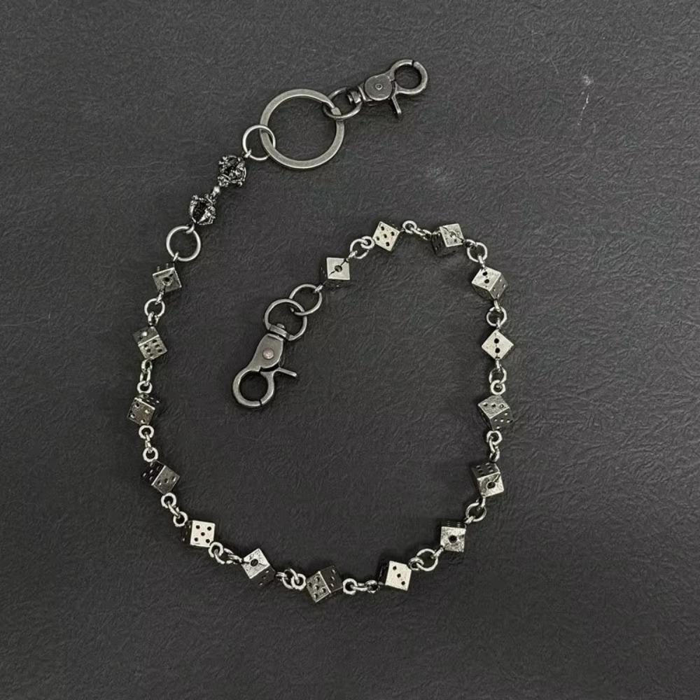 Metal Pants Waist Chain Long Wallet Chain Fashion Chain Keychain Jeans Accessories