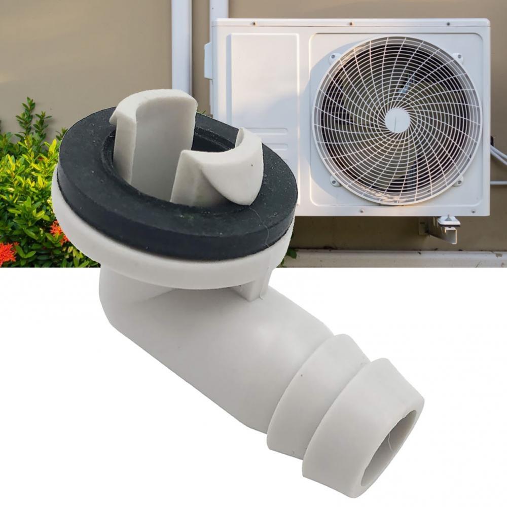 Resistant Drain Pipe Connector Air Conditioning Drainage Tool Elbow Fitting Drain Hose Connector