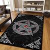 1pc Mysterious Pentagram Print, Design Indoor Area Rug - Soft, Anti-Slip, and Durable Gaming Room Decor for Bedroom, Living Room