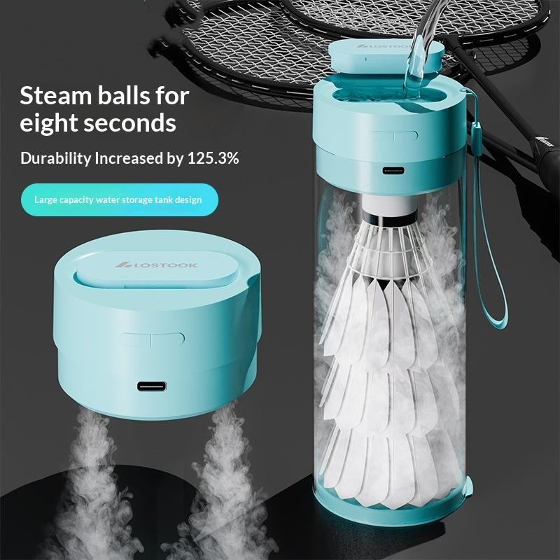 Accessori Badminton Volano Vaporella Portatile Umidificatore Con Batteria Leggero Per Allenamento Sport Regalo Per Ragazzi Ragazze