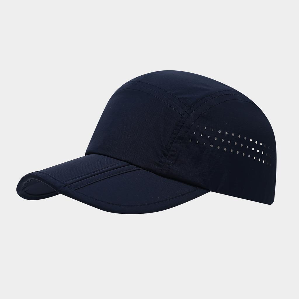 Summer New Simple Foldable Quick-drying Baseball Cap Men's and Women's Outdoor Sports Mountaineering Shading Breathable Cap