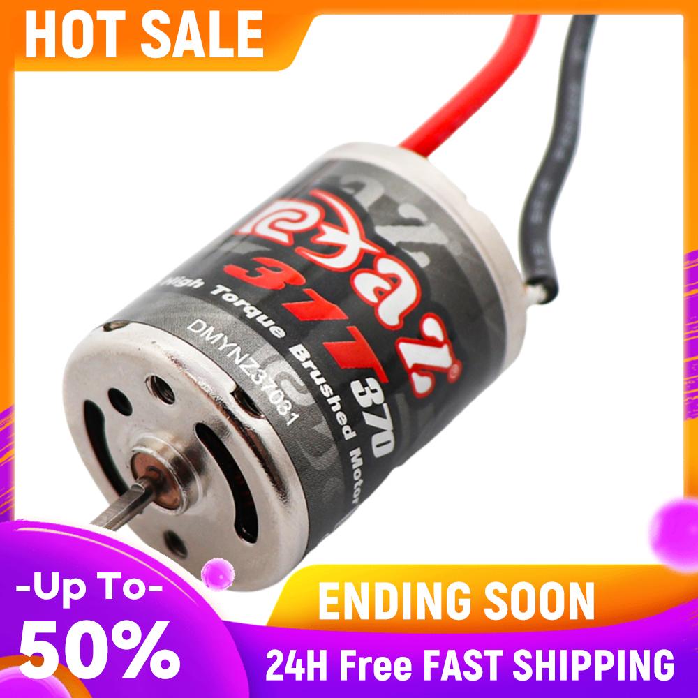 

31T 370 Brushed Motor DC Motor High Speed Motor High Torque Electric Brushed Motor for 1/10 1/12 1/14 1/16 1/24 RC Crawler Model China Mainland