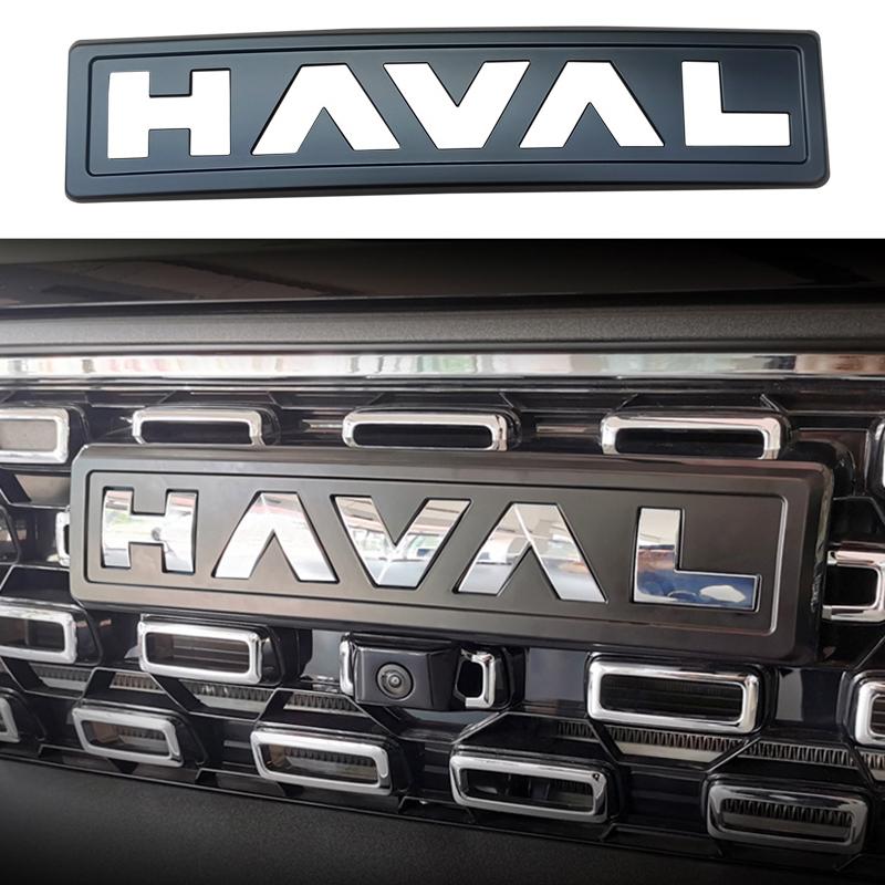 Dargo Front Logo Sticker For GWM Haval H6 PHEV Jolion H5 H7 H9 F7\F7X Front Network Trunk Rear Black Emblems Body Decal 1pc