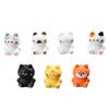 10-30pcs Resin Sitting Cats Ornament Kitten Figurine Miniature Fairy Garden Doll House Decoration DIY Micro Landscape Home Decor