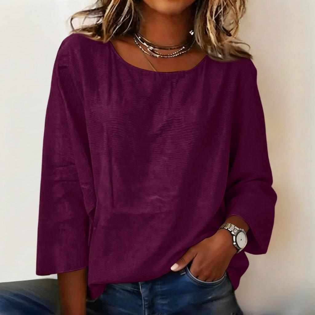 Linen Shirts for Women Loose Fit Linen Tops for Women Casual Button Up Shirt Women Relaxed Womens Linen Tops Blouse