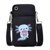 Casual mobile phone bag cute printing new messenger bag Korean version versatile small bag vertical change bag