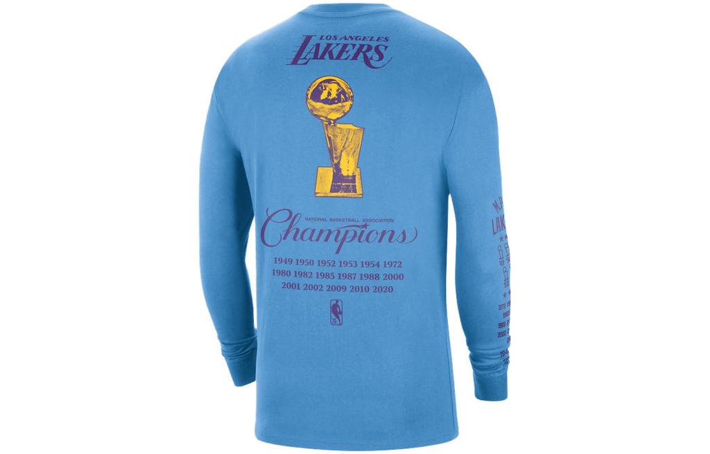 Nike Nba Los Angeles Lakers Courtside L/S T Shirt DA7315-462