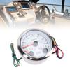 85mm 3 in 1 Speedometer 3000rpm Tachometer 8 to 16V Voltmeter 7 Colors Backlight E-1Celsius4-1Celsius2-3Celsius4-F Fuel   Gauge for RV Yacht Truck