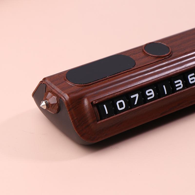 Temporary Parking Permit Car Phone Number Plate Lady Style Free Shipping Automobile Parts And Accessories