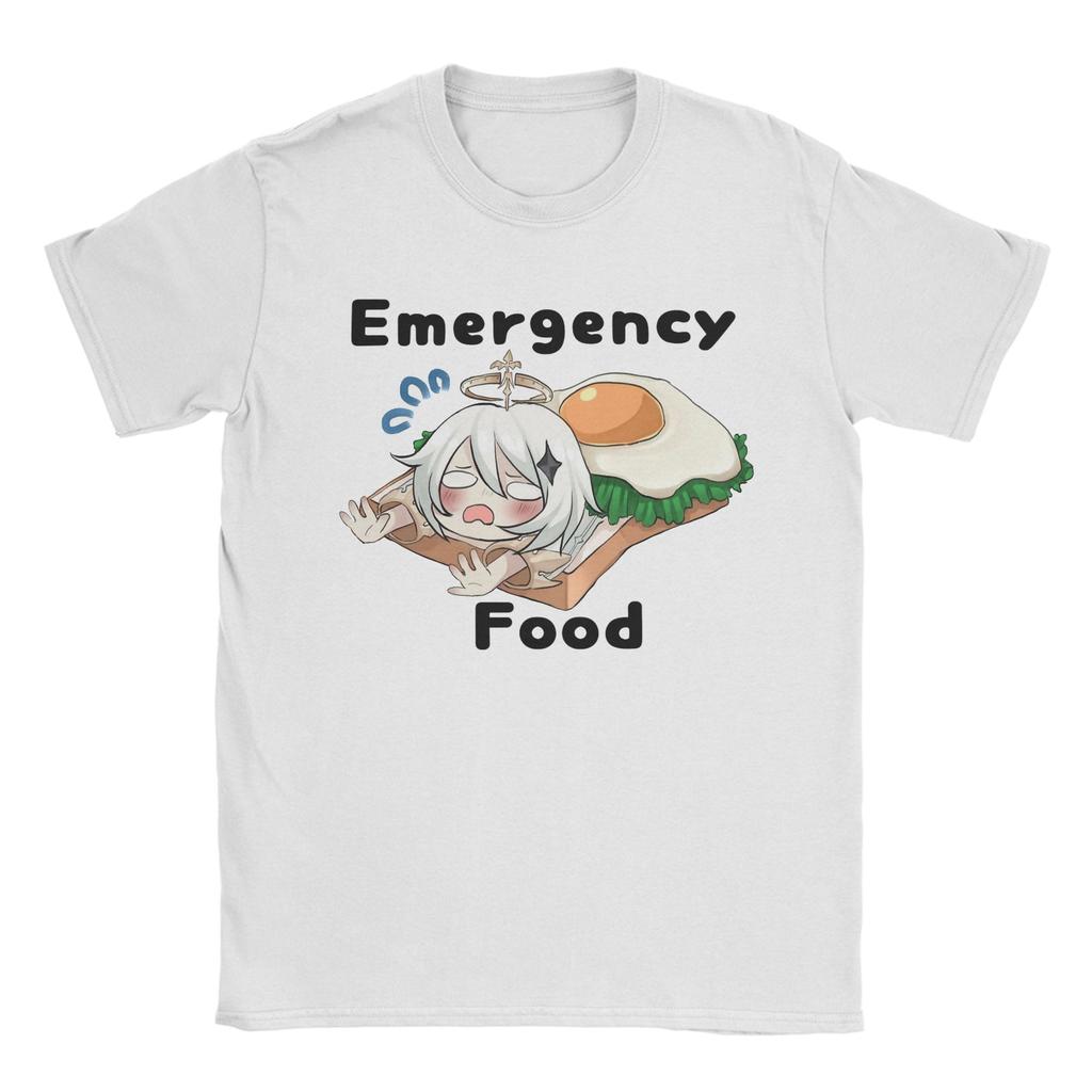 Vintage Genshin Impact Cartoon TShirts for Unisex Unisex Round Neck 100 Cotton T Shirts Gaming EleUnisext Tee Shirt Gift Idea Tops