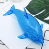 Bead-Filled Shark Squeeze Toy Stress Relief Blue Dolphin Sensory Toy Soft Stress Ball Simulation Sea Animal Pinch Fidget