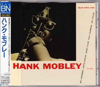 CD HANK MOBLEY  Hank Mobley TOCJ1568 Blue Note 2000 Japan Jazz Used