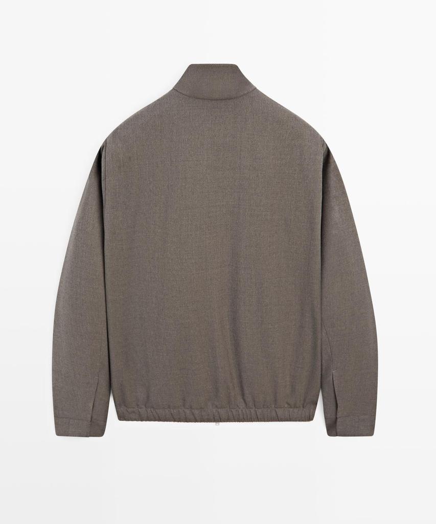 Massimo Dutti Jacke aus Wollmischung