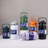 Stainless Steel Insulated Water Bottle Large Capacity Vacuum Flask Sport Thermal Cup  Stadium