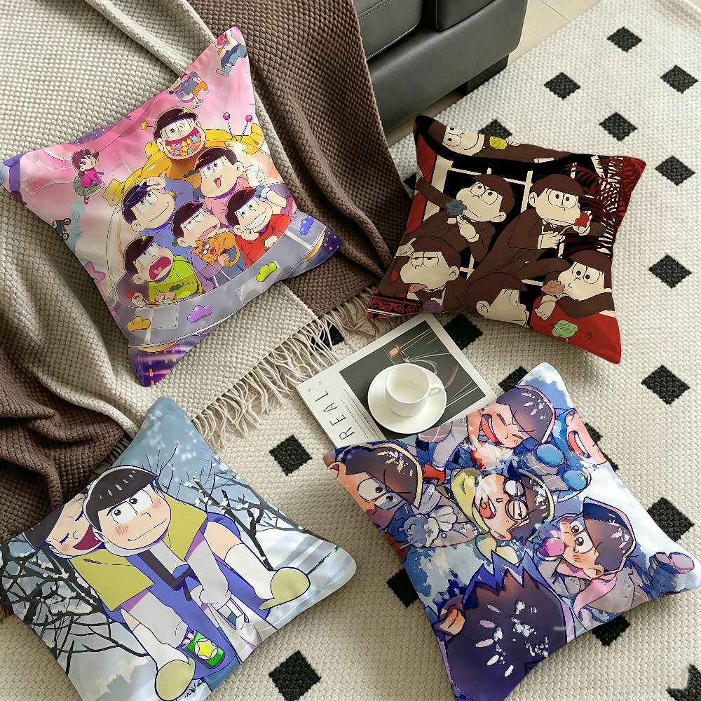Anime O-Osomatsu-san Pillow Anime Pillow Sofa Bed Head Pillow Cover Cushion Cover 45x45 cm Fashion