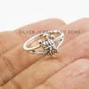 925 Sterling Silver Turtle Ring: Handmade Boho Tortoise Jewelry