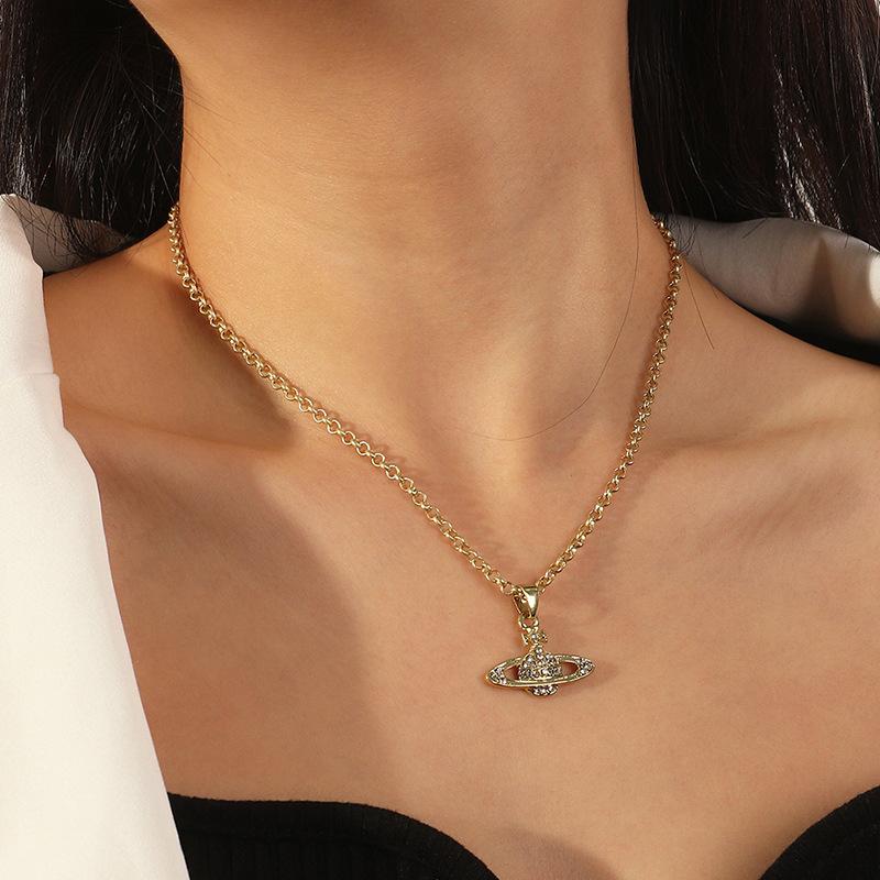Buy Creative Saturn Necklace Single 