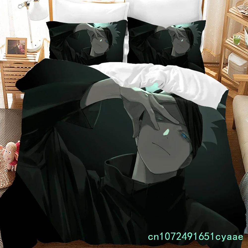 Jujutsu Kaisen Bedding Set Japan Famous Anime Duvet Cover Sets Comforter Bed Linen Twin Queen King Single Size Dropshipping Gift