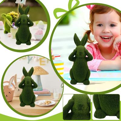 Easter Resin Decorative Statues And Figurines, Tabletop Ornaments, Garden Decorations.