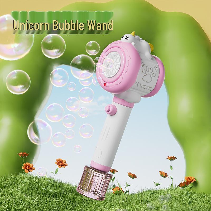 New Arrival: Cute Automatic Children's Bubble Wand - Summer Fun Gift