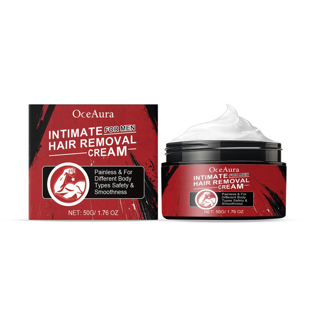 

Мужской премиальный крем для удаления волос Oceaura Идеально подходит для нежного ухода за волосами по всему телу