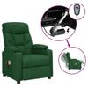 Day and Night - Day and Night Electric Massage Chair Dark Green Fabric